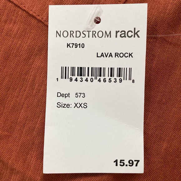 New with tags Madewell tank T-shirt size XXS. 100% cotton. Color: Lava Rock - Picture 4 of 4